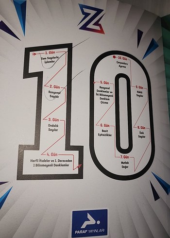  Beden 10 Günde Temel Atma Garanti Matematik Kitabı