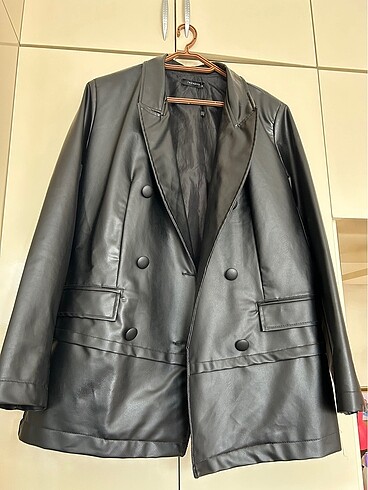 Deri blazer ceket
