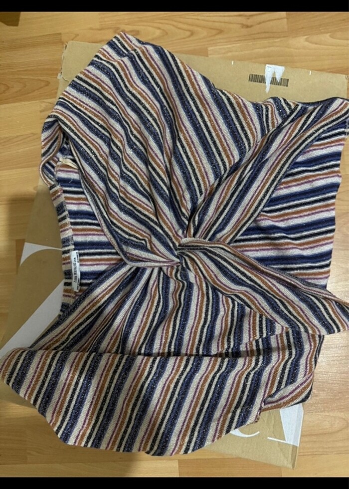 Zara simli bluz - Görsel 2