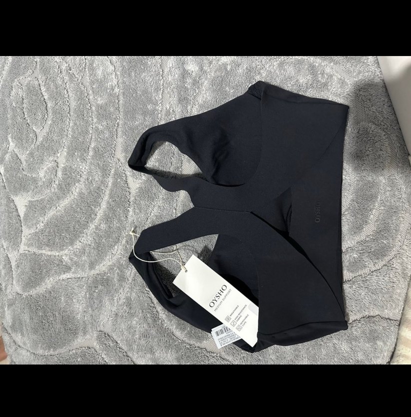 Oysho Siyah  Spor Büstiyer - Görsel 3