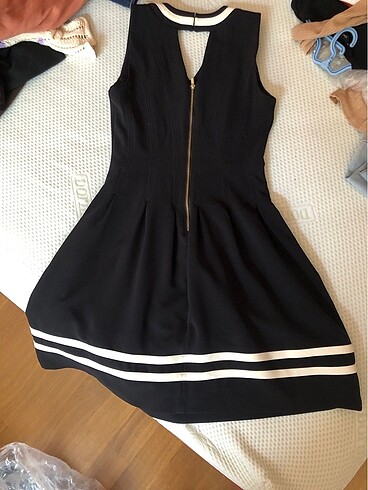 H&M çizgili elbise