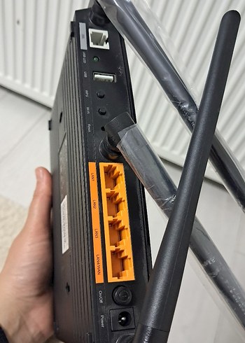 TP-Link Siyah Kablosuz Router - Görsel 4