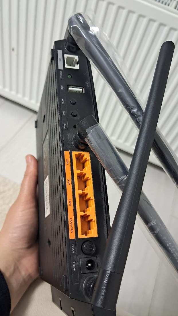 TP-Link Siyah Kablosuz Router - Görsel 4