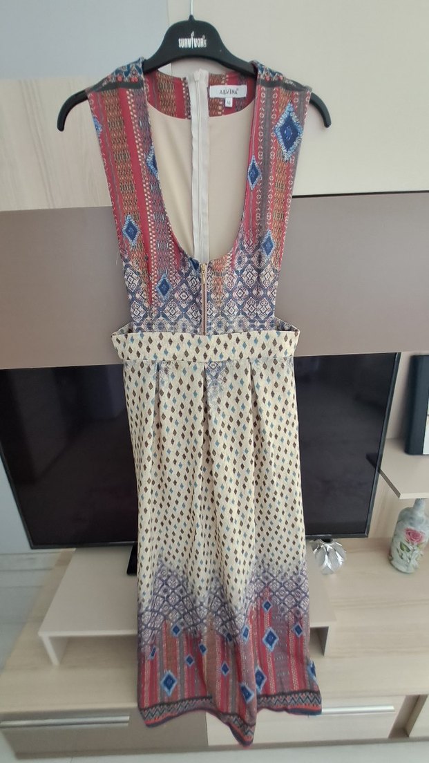 Çok Renkli Desenli jile - Görsel 2