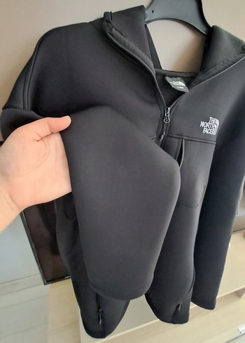 The North Face Siyah Fermuarlı Erkek Sweatshirt - Görsel 3