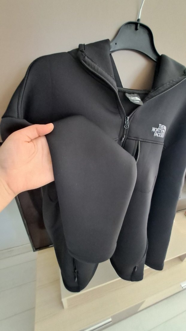 The North Face Siyah Fermuarlı Erkek Sweatshirt - Görsel 3
