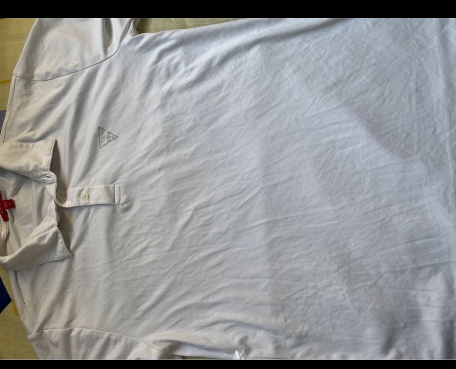 Guess Beyaz Erkek Kısa Kollu Polo Tişört - Görsel 4