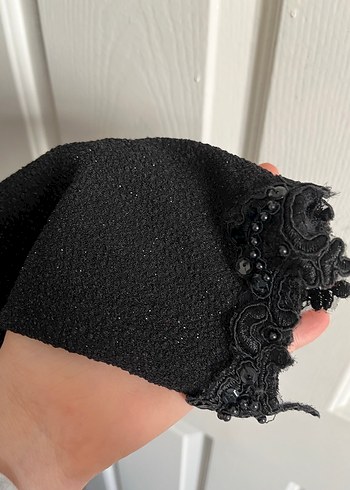 Uzun Kollu Mor Gotik Elbise - Görsel 3