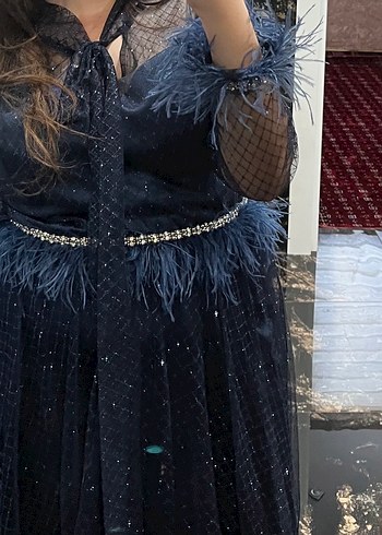 Abiye Tasarım Elbise Acil SATIYORUM - Görsel 3