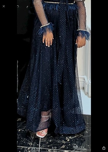 Abiye Tasarım Elbise Acil SATIYORUM - Görsel 2