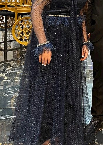 Abiye Tasarım Elbise Acil SATIYORUM - Görsel 6