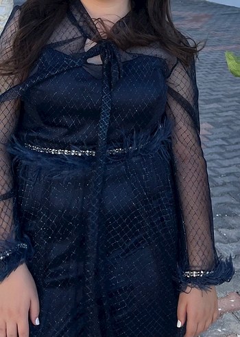 Abiye Tasarım Elbise Acil SATIYORUM - Görsel 9