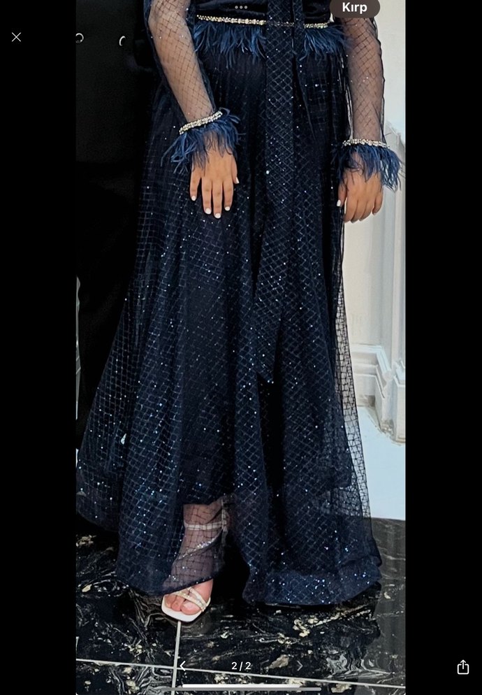 Abiye Tasarım Elbise Acil SATIYORUM - Görsel 2