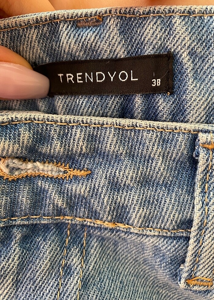 Mavi jean pantolon - Görsel 3