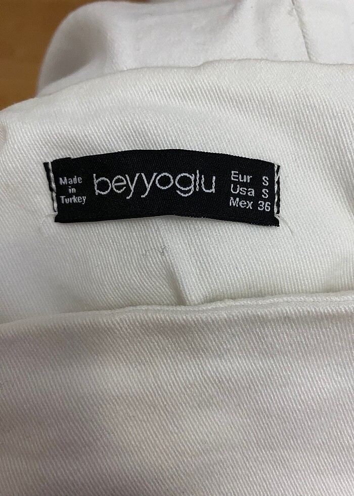 beyaz mini elbise - Görsel 3