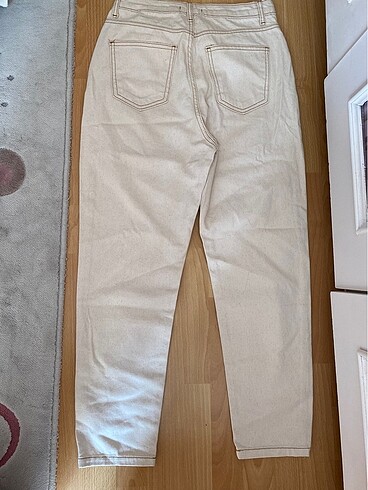 Ekru renk jean - Görsel 2