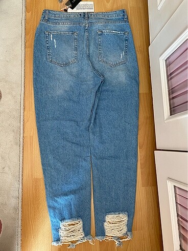 Mavi renk jean pantolon - Görsel 2