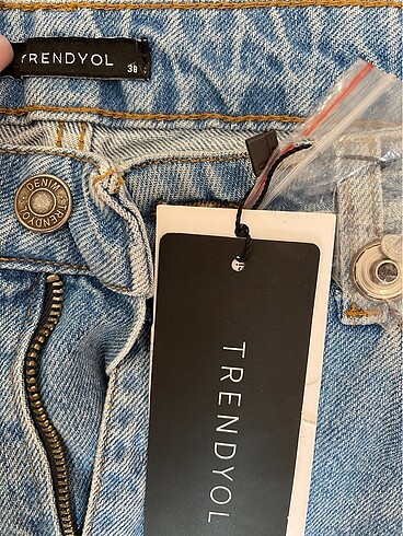 Mavi renk jean pantolon - Görsel 4