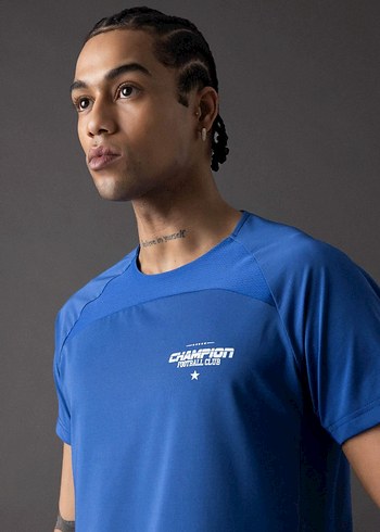 Diğer Erkek Tişört Fit Slim Fit Sporcu Tişörtü