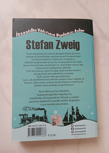 İnsanlığın Yıldızının Parladığı Anlar - Stefan Zweig