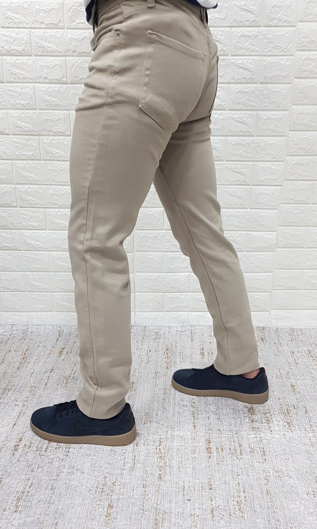 Bej Regular Fit Erkek Günlük Pantolon - Görsel 2
