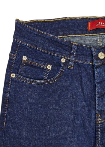 Ceza Denim Erkek Lacivert Slim Fit Pantolon - Görsel 3