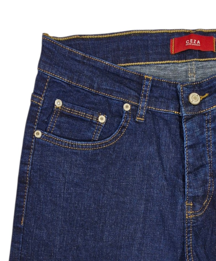 Ceza Denim Erkek Lacivert Slim Fit Pantolon - Görsel 3