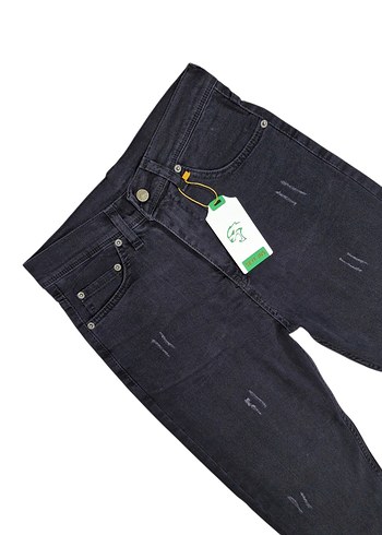 Seyf Denim Antrasit Erkek Boyfriend Bilek Paça Denim Pantolon - Görsel 3