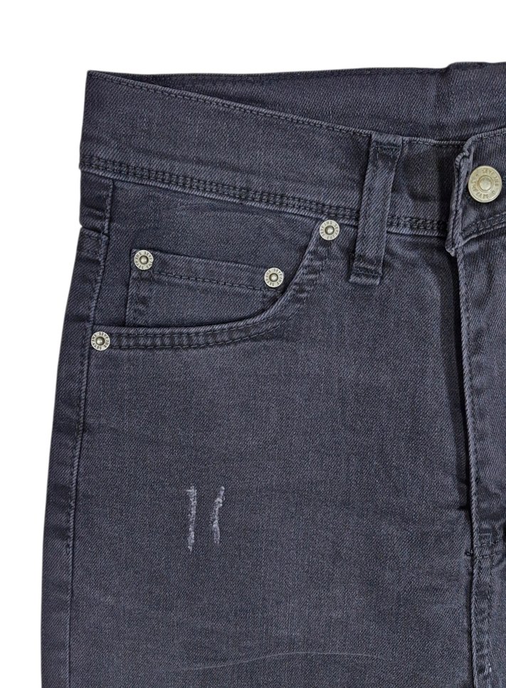 Seyf Denim Antrasit Erkek Boyfriend Bilek Paça Denim Pantolon - Görsel 4