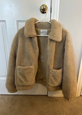 pull&bear suni kürk ceket