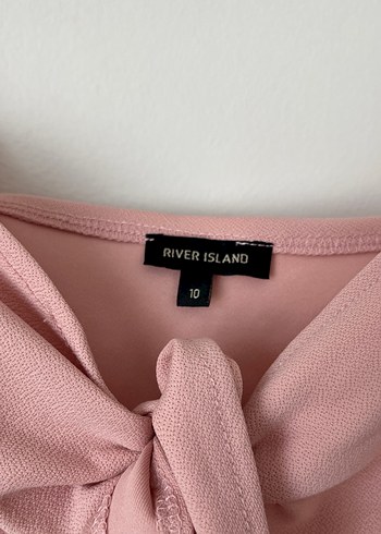 River Island Pembe Bağcıklı Spor Bralet