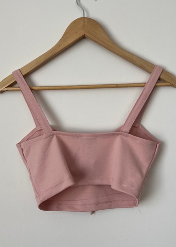 m Beden Pembe Bağcıklı Spor Bralet