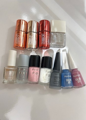 Flormar Çok Renkli Oje Seti Fiyata Hepsi Dahildir. - Görsel 2