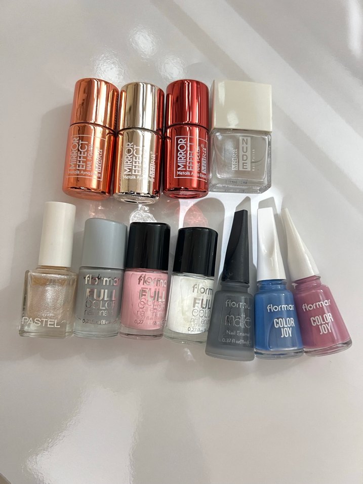 Flormar Çok Renkli Oje Seti Fiyata Hepsi Dahildir. - Görsel 2