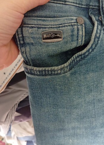 Mavi Jeans Gevşek Kesim Mavi Denim Kadın Pantolon