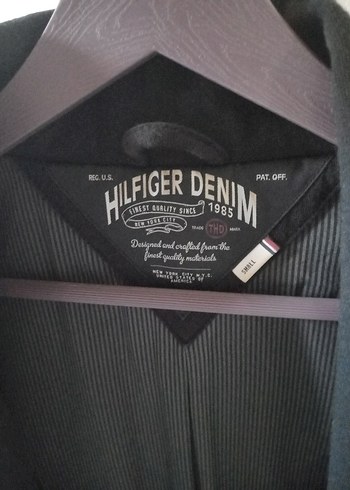 Siyah Keten Midi Kadın Blazer Ceket - Görsel 2