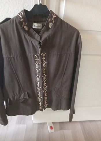 Vintage Nakışlı Bohem Ceket - Görsel 7