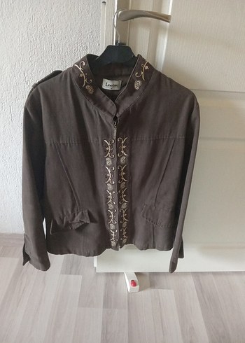 Vintage Nakışlı Bohem Ceket - Görsel 5