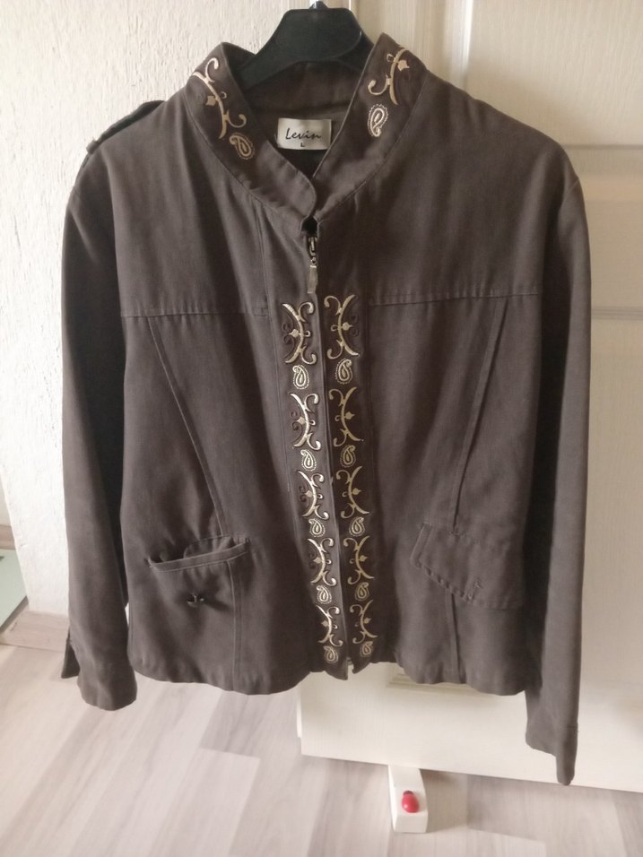 Vintage Nakışlı Bohem Ceket - Görsel 3