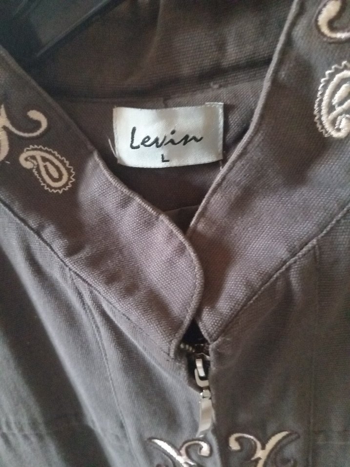 Vintage Nakışlı Bohem Ceket - Görsel 2