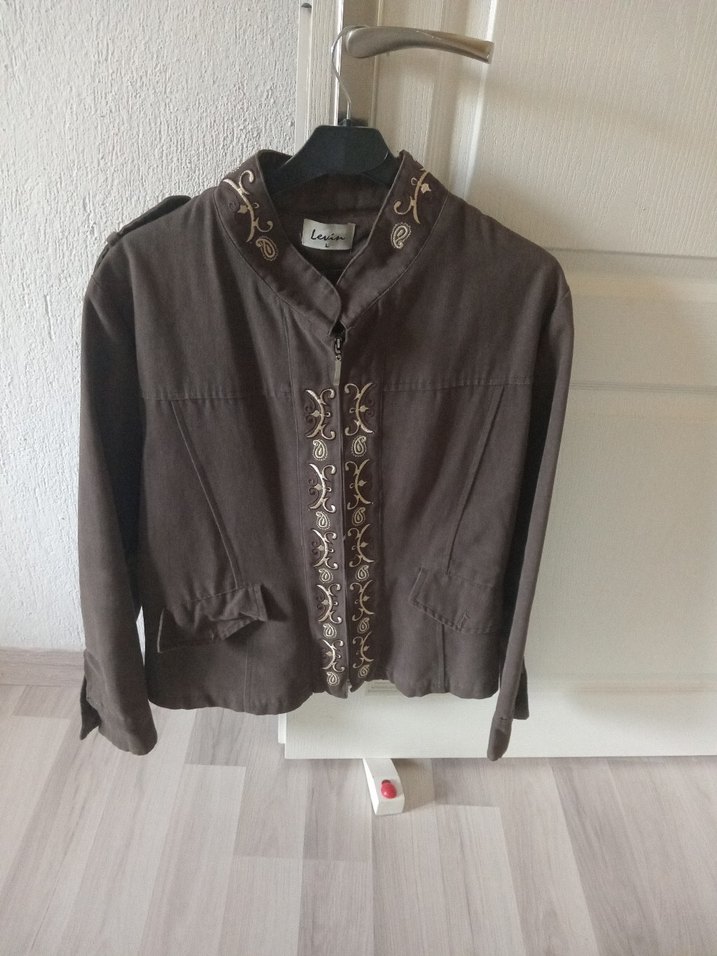 Vintage Nakışlı Bohem Ceket - Görsel 5