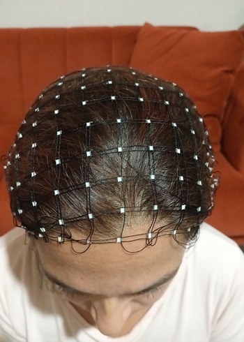 Boncuklu Parlak Sentetik Saç Aksesuarı - Görsel 3