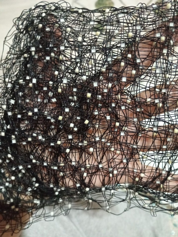 Boncuklu Parlak Sentetik Saç Aksesuarı - Görsel 5