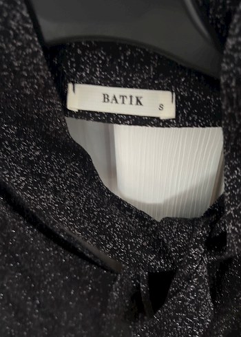 Siyah Örgü Halter Yaka Mini Kazak - Görsel 2