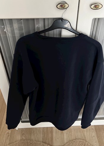 Siyah Kadın Amsterdam Baskılı Sweatshirt - Görsel 2