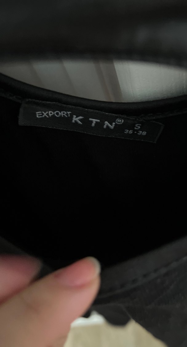 Siyah Uzun Kollu Gotik Bluz - Görsel 3