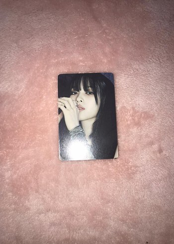 Diğer ITZY BONRNTOBE Ryujin Lomo Card