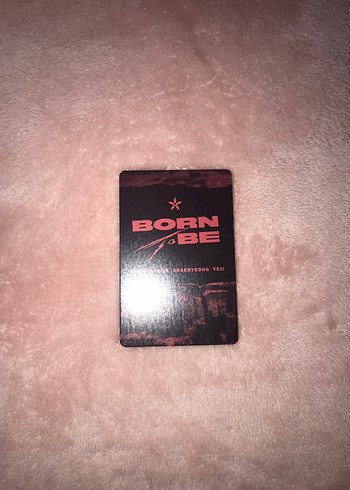 diğer Beden ITZY BONRNTOBE Ryujin Lomo Card