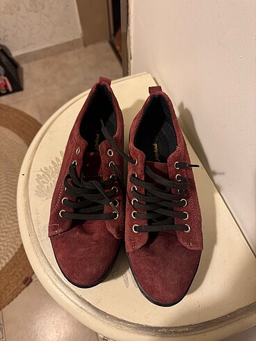 Greyder bordo ayakkabı - Görsel 2