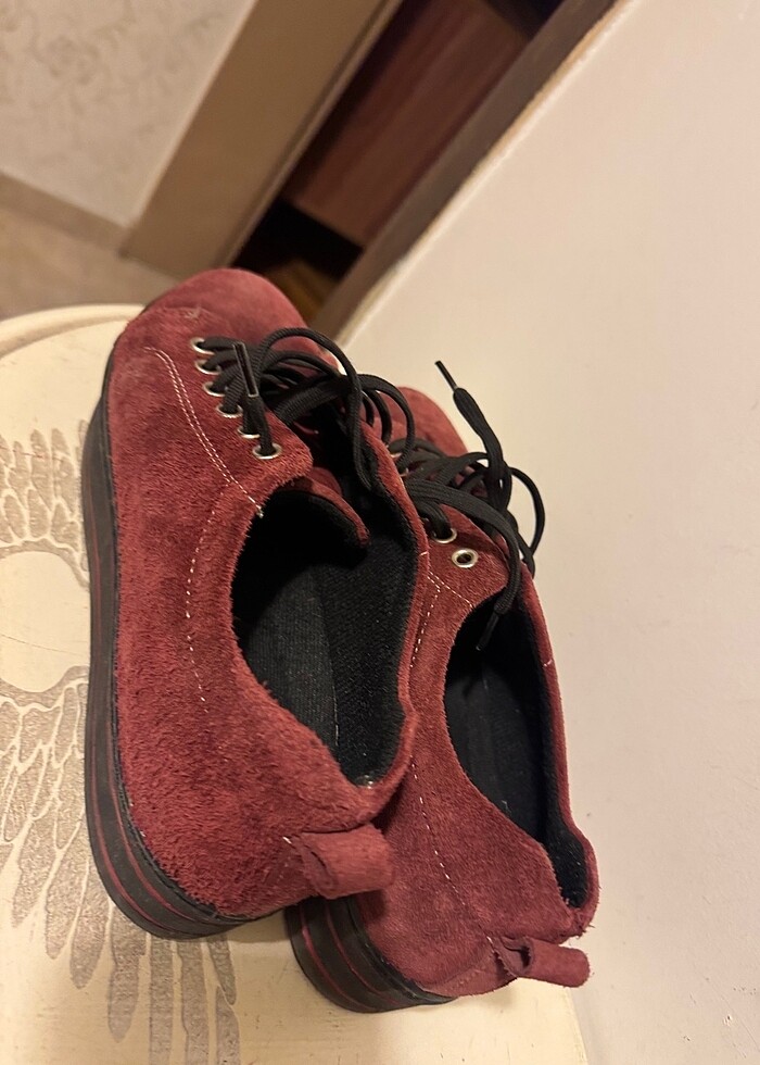Greyder bordo ayakkabı - Görsel 4